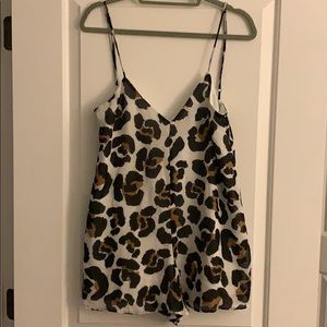 Show me your MuMu Rascal Romper- Leopard- M